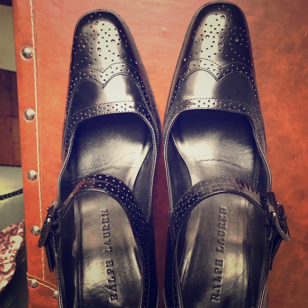 Ralph Lauren Mary Janes 7B